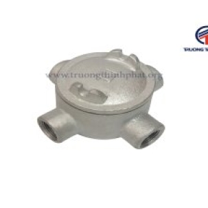 Hộp nối ống thép luồn dây điện 4 ngả ren dùng cho ống RSC/IMC(Gang nhúng nóng)