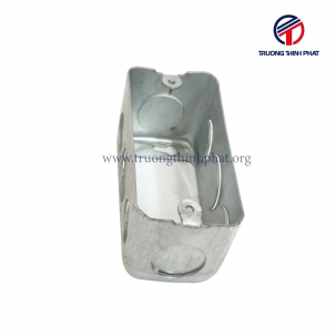 Hộp thép chữ nhật âm tường không đáy