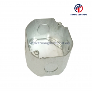 Hộp thép bát giác âm tường không đáy