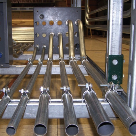 Ống thép luồn dây điện được thi công ở những vị trí nào?