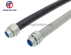 Ống thép mềm bọc nhựa bọc lưới inox 304