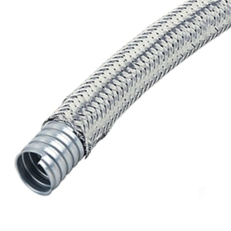 Ống thép mềm luồn dây điện bọc inox